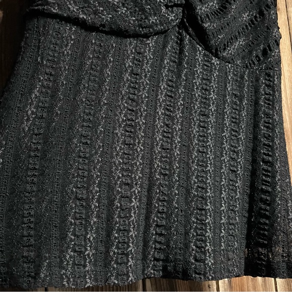 Studio 1940 Whimsigoth Romantic Black Feminine Ruffle Lace 90’s Y2K Tank Sz L - Picture 7 of 13